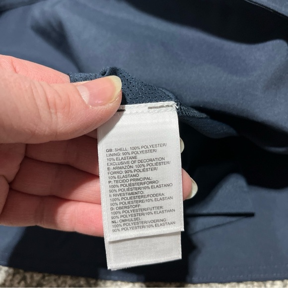 THE NORTH FACE NEVER STOP EXPLORING RUN ATHLETIC SKORT IN DARK NAVY SZ M - Picture 6 of 12